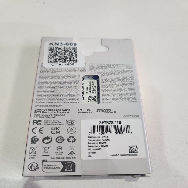 Disco SSD Kingston Fury Renegade G5 1024 GB