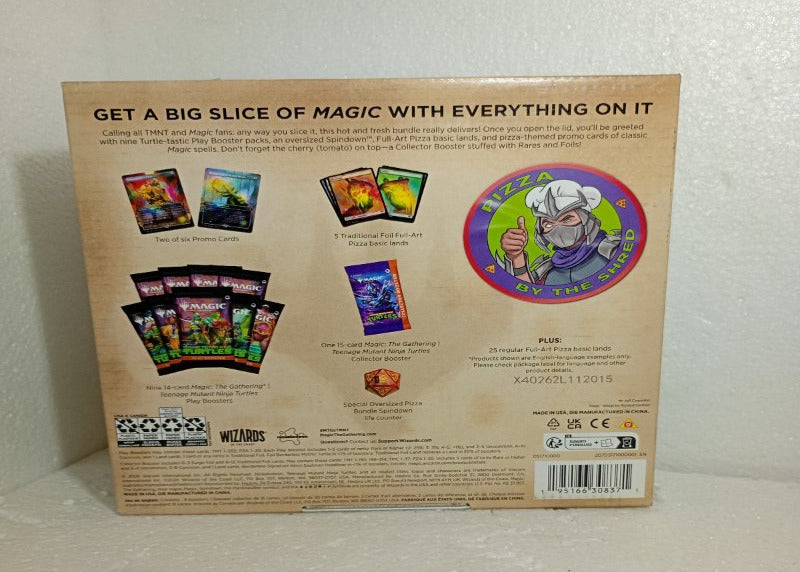 Set de Juegos de Mesa Teenage Mutant Ninja Turtles: The Gathering Magic Pizza Bundle