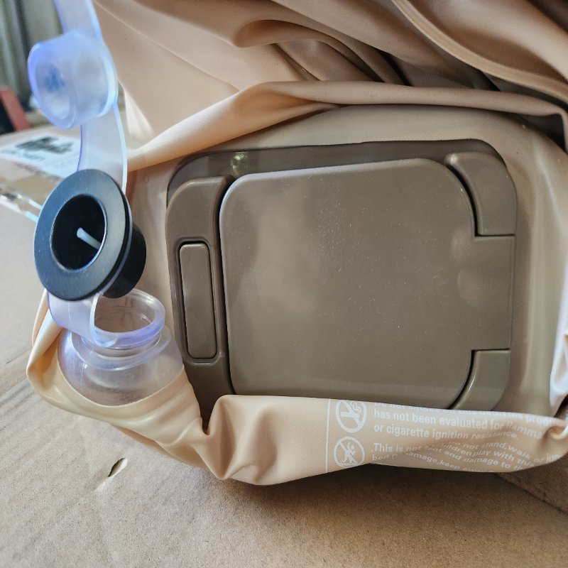 Colchón Inflable Queen Eléctrico Generico, Beige