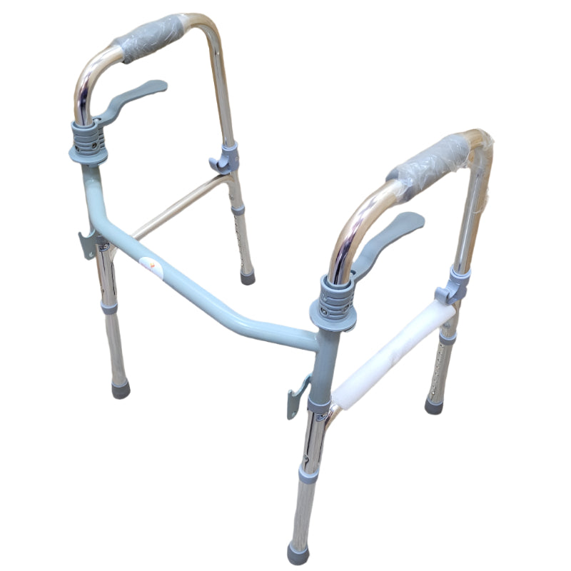 Andador Ortopedico Firstcare Plegable Paso A Paso Gris