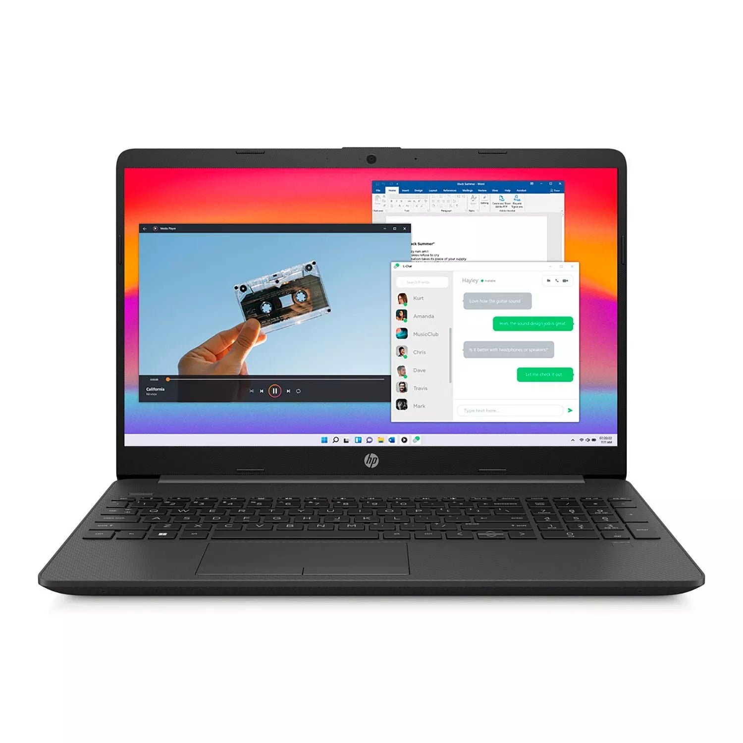 Notebook HP 250 G9 - 14 Pulgadas, Intel UHD, 8GB RAM, 238GB SSD, Color Gris