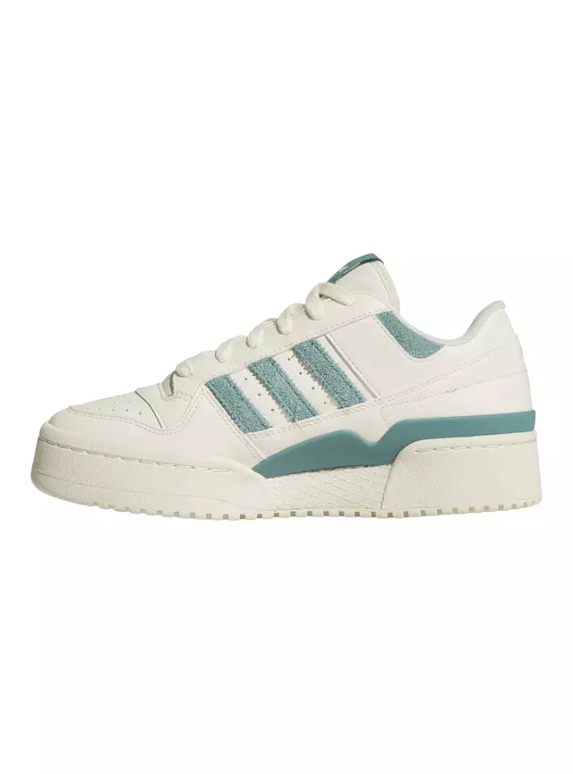 Zapatillas Adidas Forum Bold Stripe Blanco/Turquesa 39 Femenino