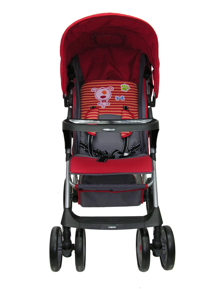 Coche Travel System Bebesit Trek Rojo Caja