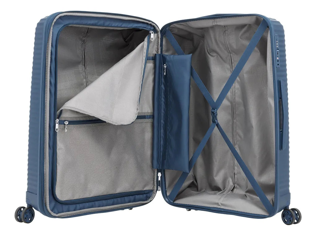 Maleta Samsonite Varro Spinner 75/28 Exp Azul