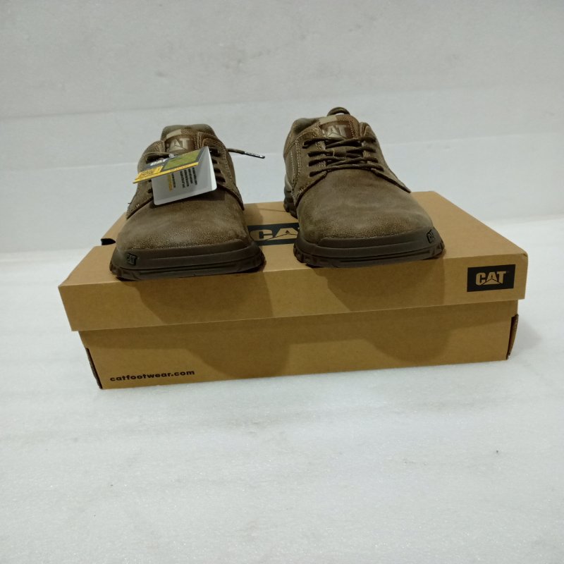 Zapatilla de Cuero CAT Threshold Low Shoes Beaned – EUR 42.5 / 27.5 cm