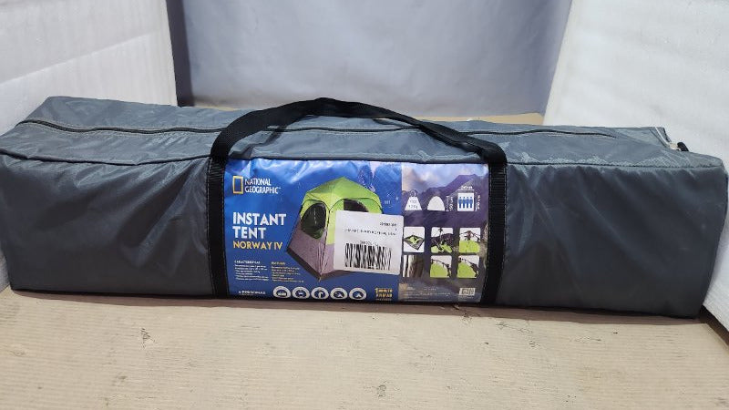 Carpa National Geographic Norway IV – 4 Personas con Cobertor, Verde