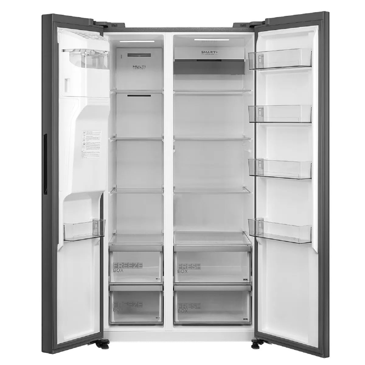 Refrigerador Midea MDRS761FGEDX 569 Litros Gris