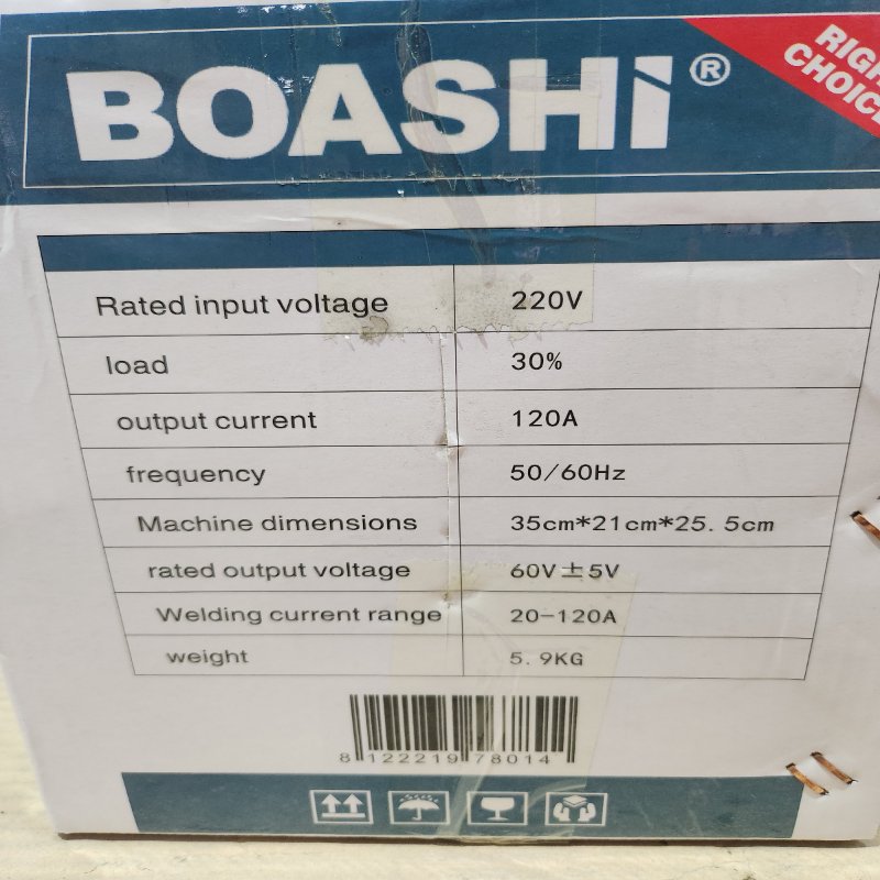 Soldadora Eléctrica MIG-250 Boashi Azul Acero