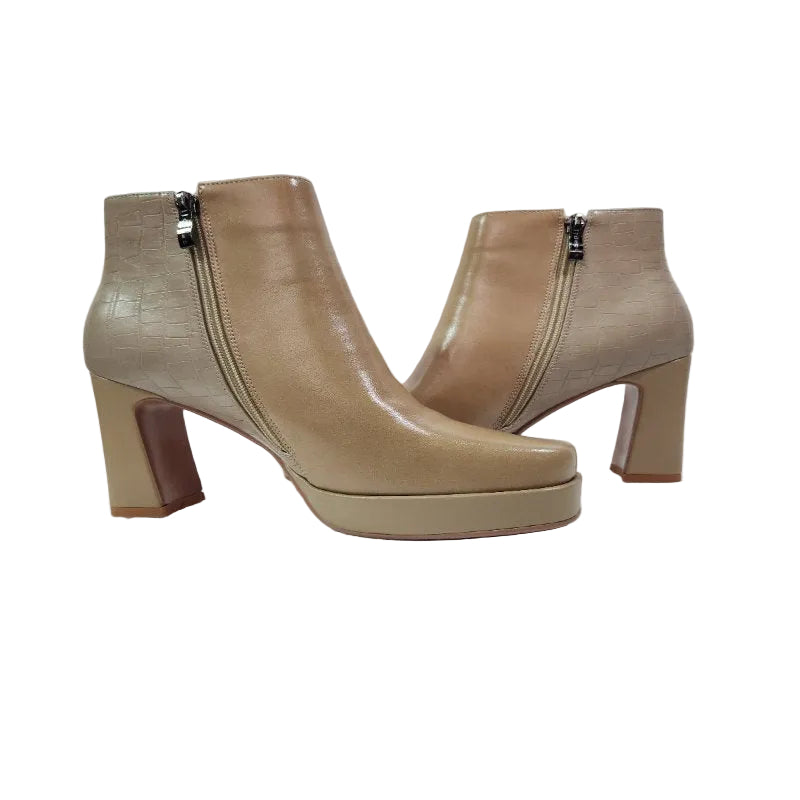 Botines Degas Beige Talla 37 EUR