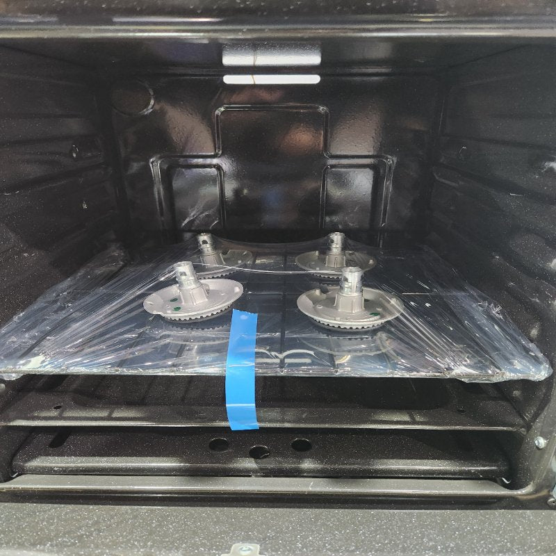 Cocina a Gas 4 Platos Mabe CMC5115AX0 Negra