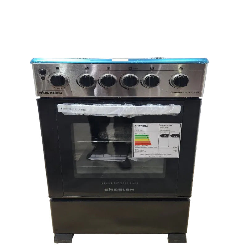 Cocina a Gas 4 Platos Sindelen CH-5490NI Inox