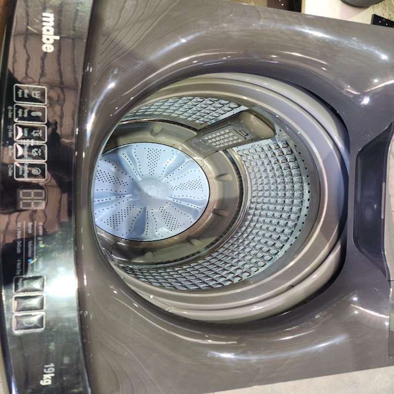 Lavadora Automática Mabe LMA9120WDGCL0 19 kg, Gris
