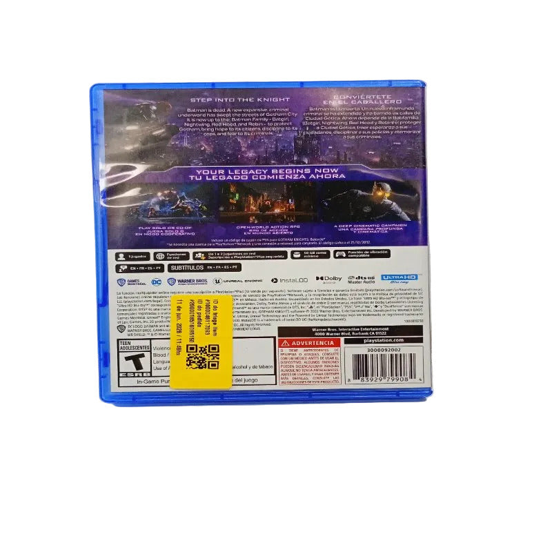 Juego PS5 Gotham Knights para PlayStation 5