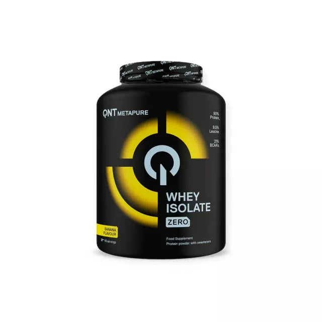Proteina Whey Isolate Zero Qnt Banana Flavour 2 Kg
