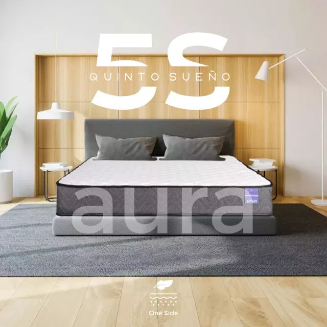 Colchón King 5 Sueños Aura, Blanco