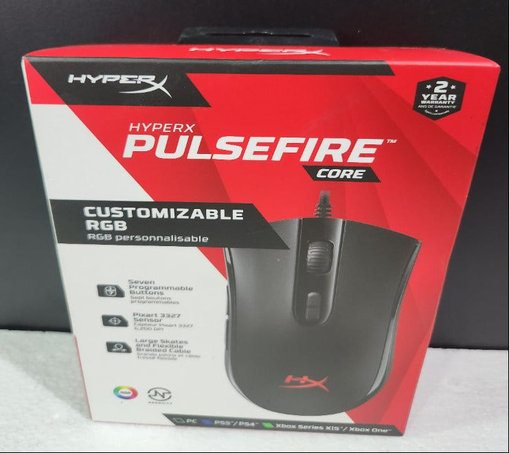 Mouse Gamer HyperX Pulsefire Core para PS4 y PS5