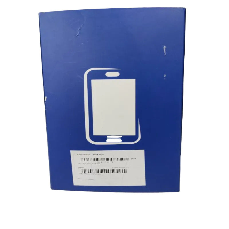 Celular Apple iPhone 11 64GB, Blanco (Reacondicionado)