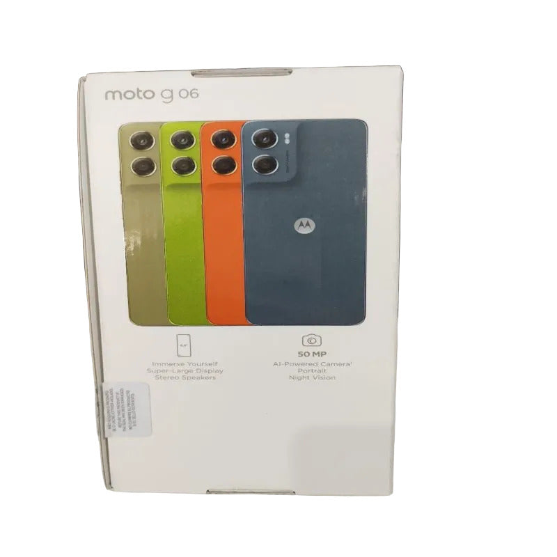Celular Motorola Moto G06 XT2535 256GB 4GB RAM, Azul
