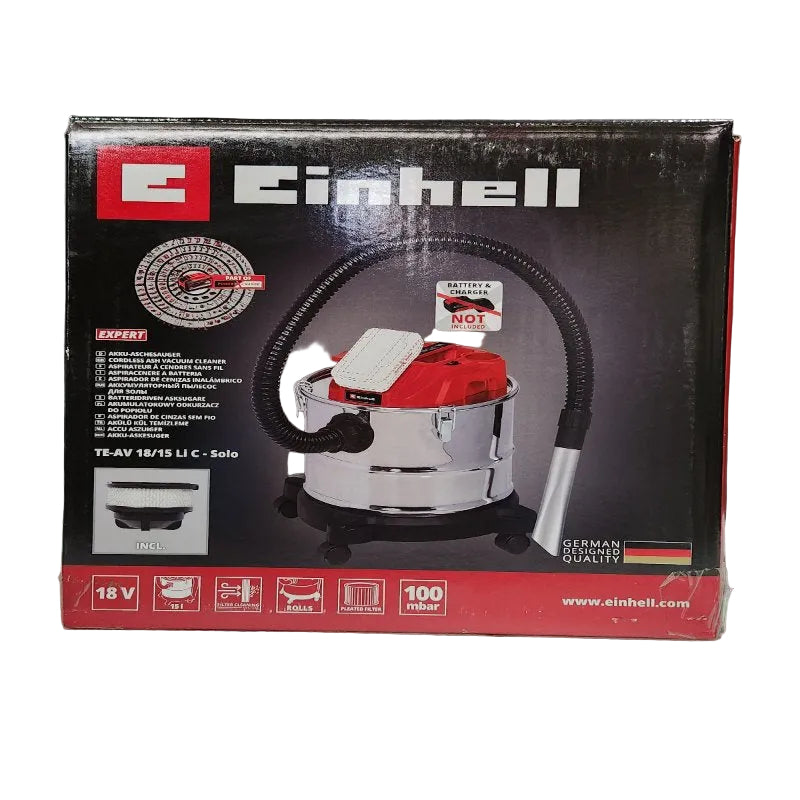 Aspiradora de Cenizas Einhell TE-AV 18/15 Li C - Solo