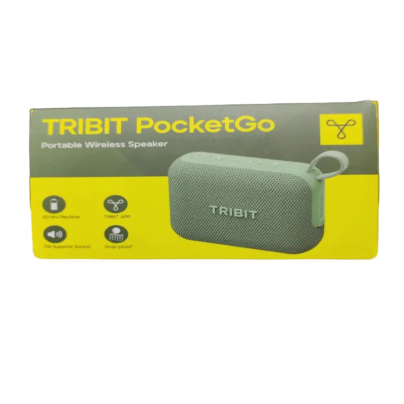 Parlante Portátil Inalámbrico Tribit PocketGo BTS68 70W, Verde
