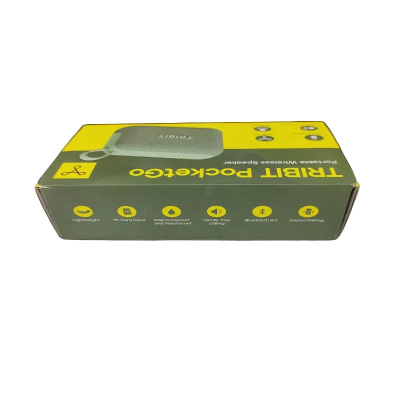 Parlante Portátil Inalámbrico Tribit PocketGo BTS68 70W, Verde