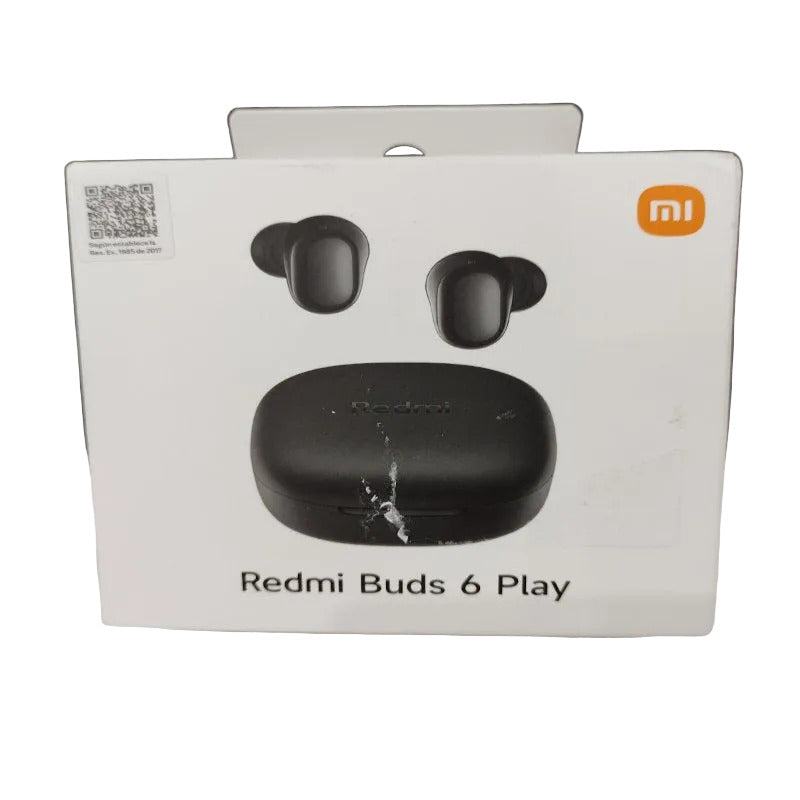 Audífonos Inalámbricos Redmi Buds 6 Play M2420E1, Negro
