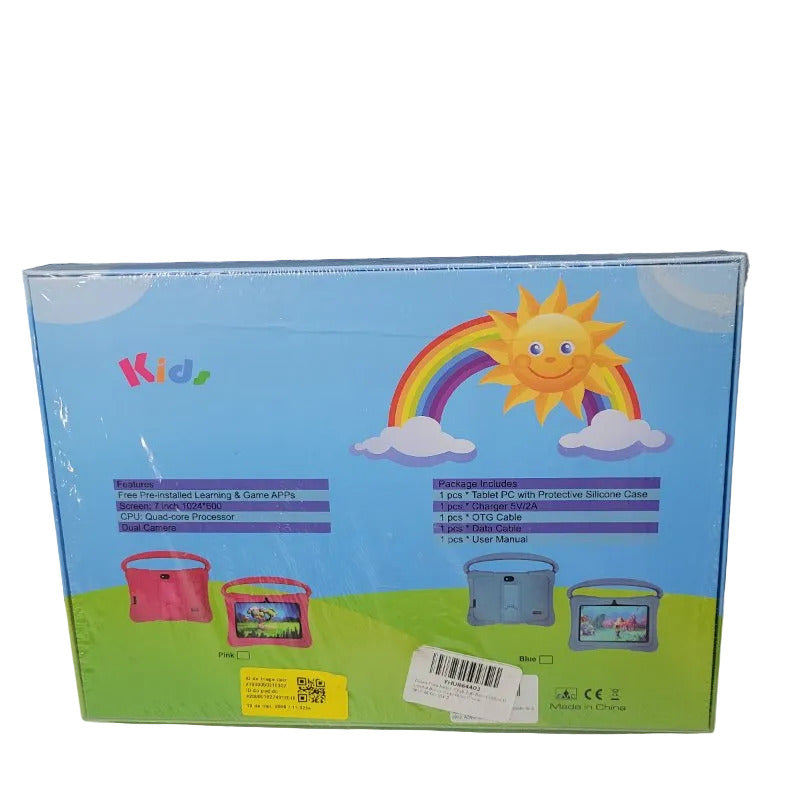 Tablet para Niños Genérico con Control Parental 32GB RAM 2GB, Rosado