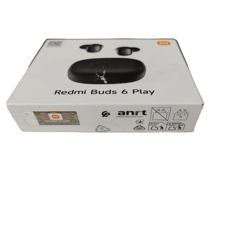 Audífonos Inalámbricos Redmi Buds 6 Play M2420E1, Negro