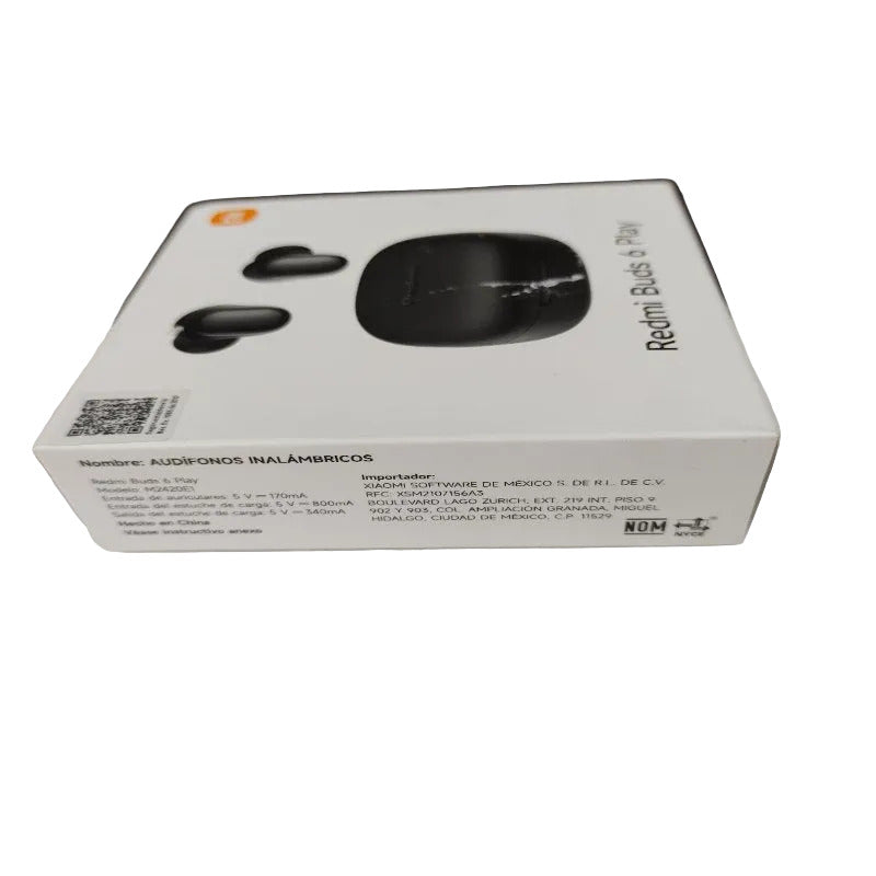 Audífonos Inalámbricos Redmi Buds 6 Play M2420E1, Negro