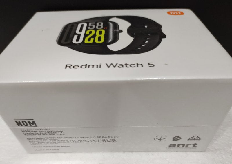 Smartwatch Redmi Watch 5 M2462W1, Negro