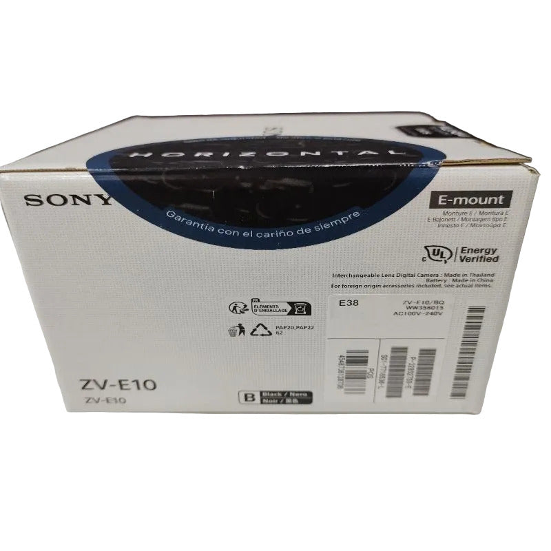 Cámara Sony ZV-E10/BQ Negro AC110V/240V