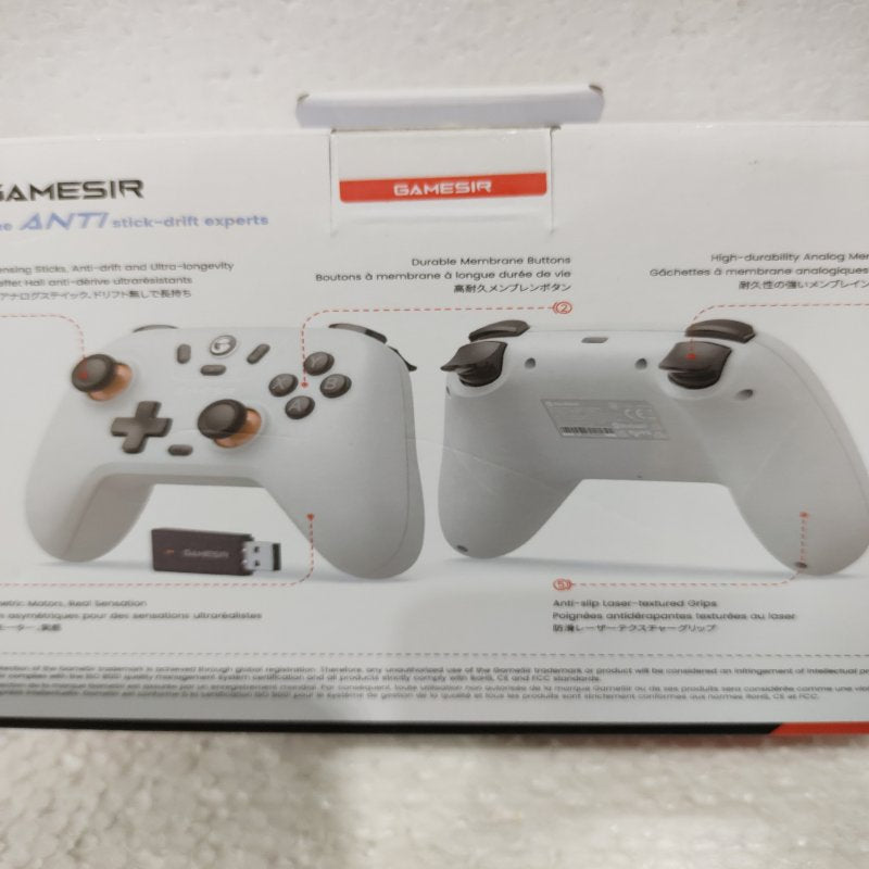 Mando Inalámbrico Multiplataforma GameSir Nova Lite T4N Lite Blanco