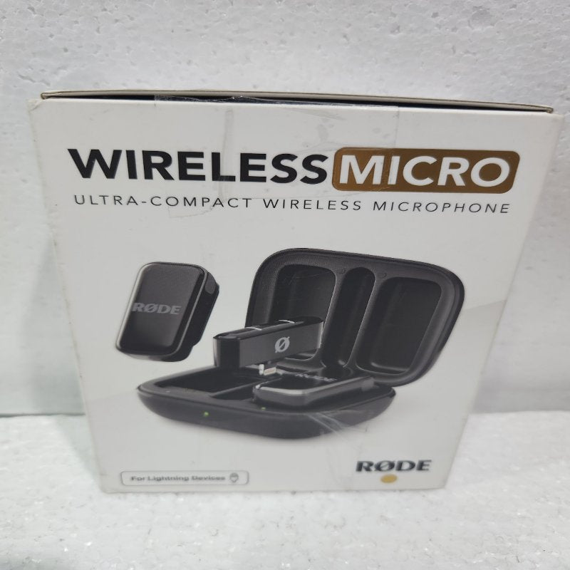 Micrófono Inalámbrico Micro RODE Negro