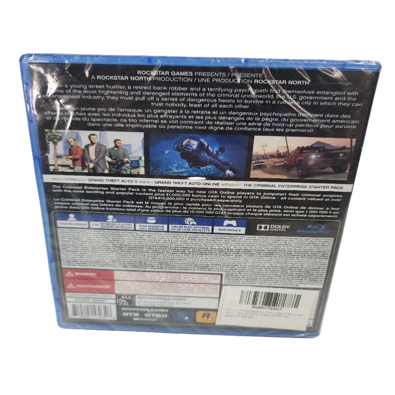 Juego PlayStation 4 Grand Theft Auto V