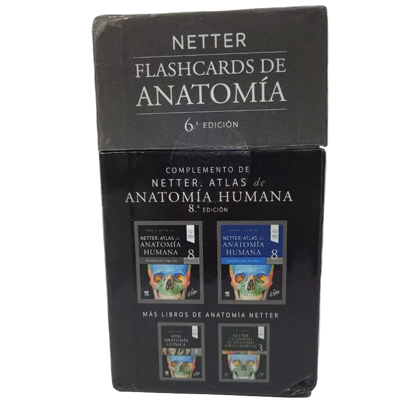 Flashcards de Anatomía Netter - John T. Hansen - 6ª Edición