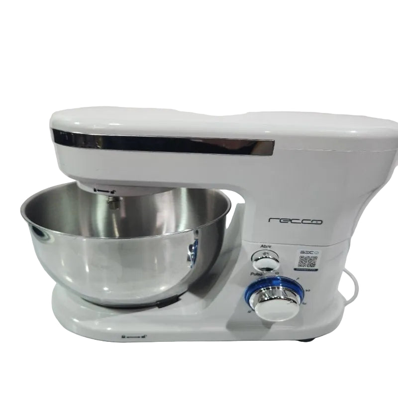 Batidora Pedestal Recco RBP-BISCOTTO6 Blanco 4 Litros