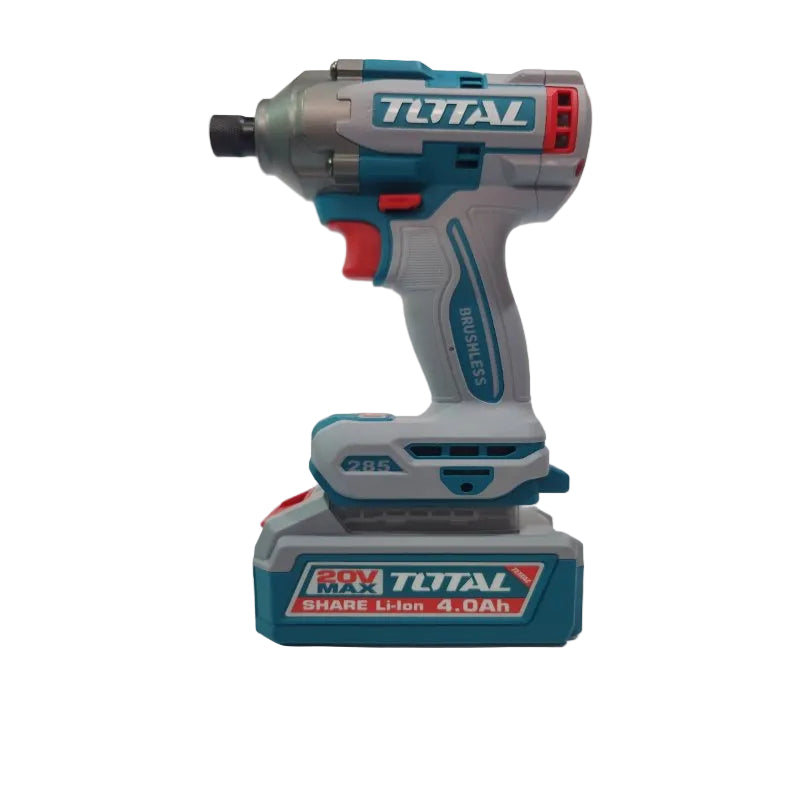 Taladro Atornillador Inalámbrico 20V con Llave de Impacto Total