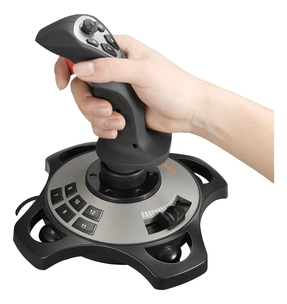 Joystick Simuladores De Vuelo Pxn 2113 Pro Negro