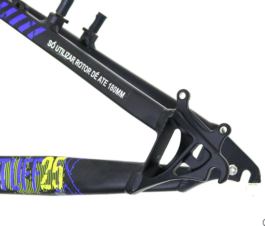 Marco Dirt Aluminio Tuff Aluminio Aro 26 Viking M1677 Negro - Amarillo