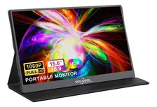Monitor Portátil para Laptop Goojodoq AC1055 15,6" Negro