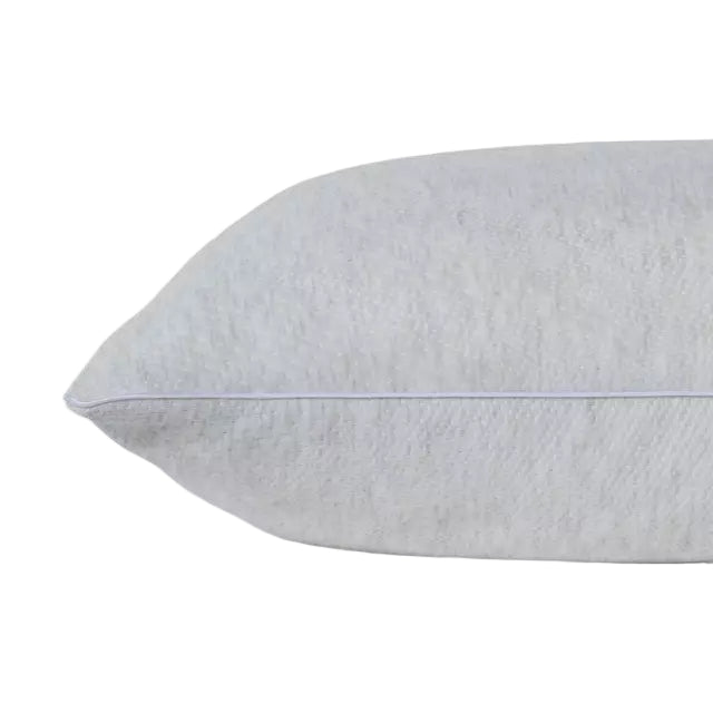 Almohada  Microfibra Y Nucleo Viscoelastico Rosen Skin+King Blanco 50x90 Cm