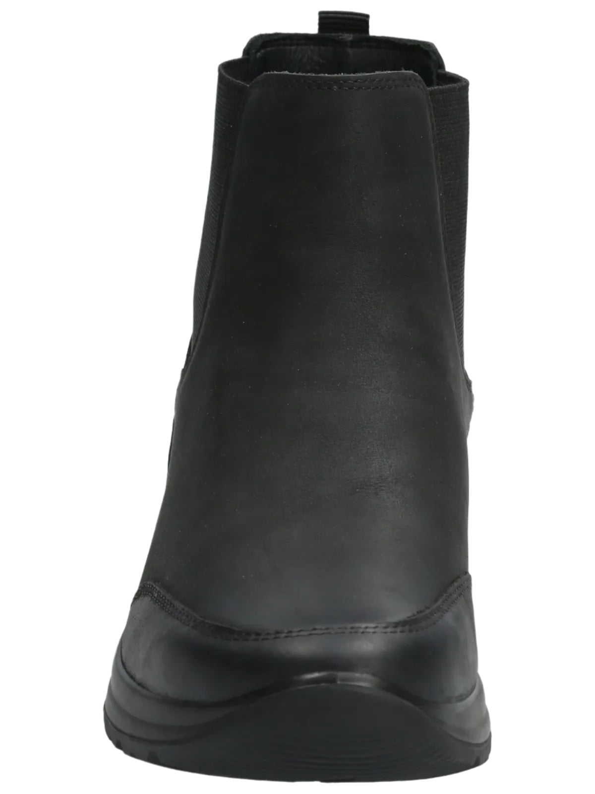 Botin Cuero Hush Puppies Coley Negro 36 Femenino
