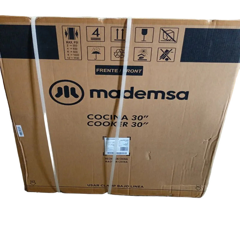 Cocina a Gas 5 Quemadores Madema FM5SSC Inox