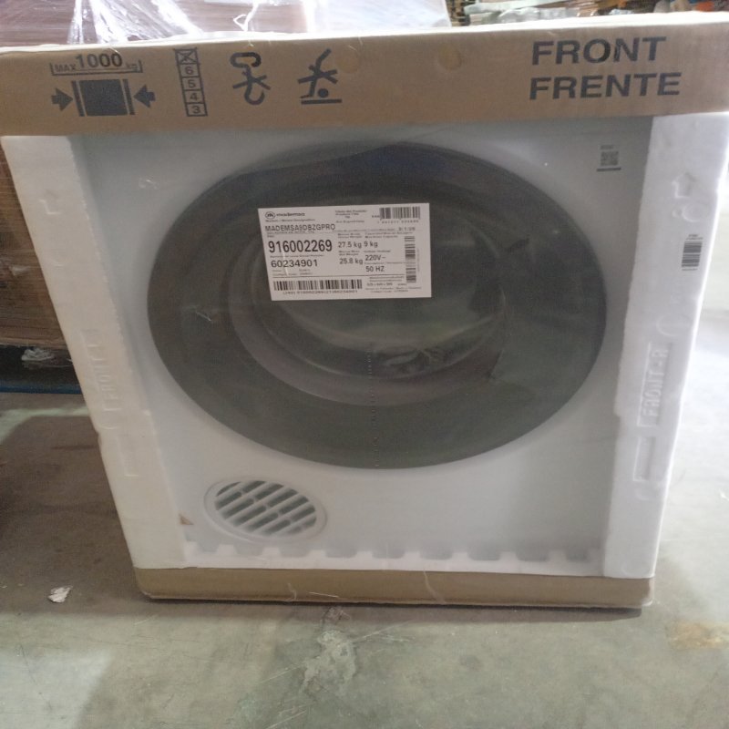 Secadora Mademsa 9DBZGPRO Carga Frontal 9 kg, Blanco
