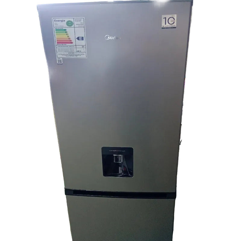 Refrigerador Midea MDRB380FGE50 262 Litros, Plateado