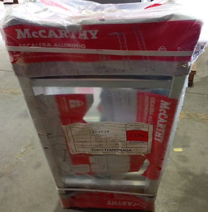 Escalera Multipropósito Alto 3.27 m 12 Peldaños MC Carthy