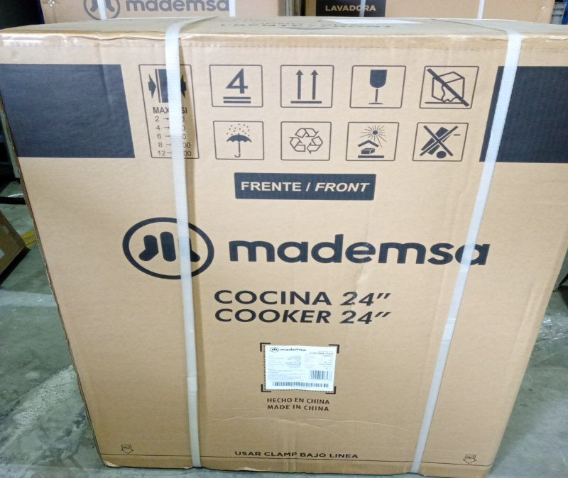 Cocina a Gas 4 Quemadores Mademsa FM4PSC, Inox