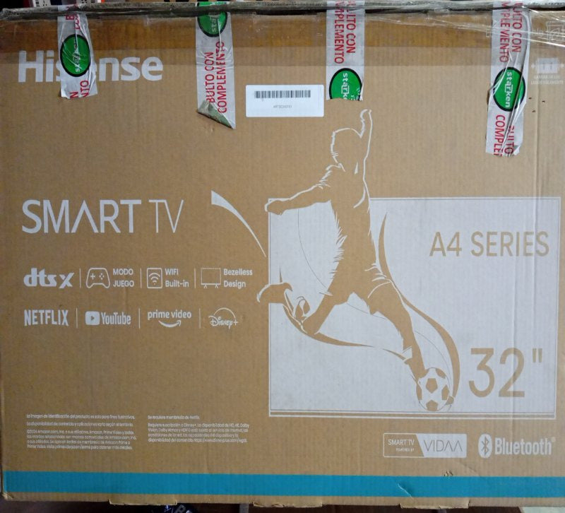 Smart TV Hisense A4 Series 32A4NV 32 Pulgadas