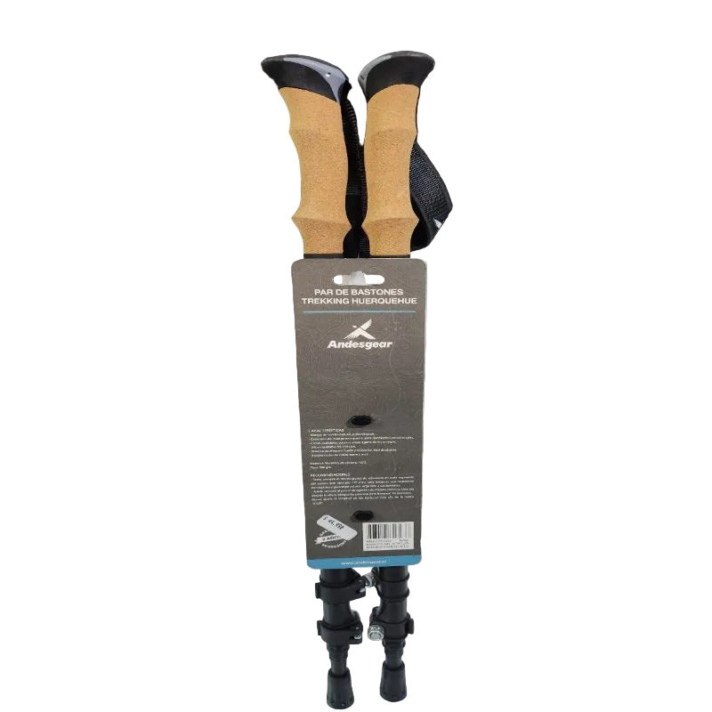 Bastones de Trekking Aluminio Andesgear Huerquehue (Par)