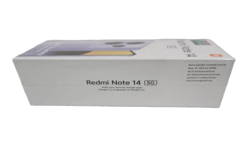 Celular Redmi Note 14 5G Xiaomi 8GB/256GB, Midnight Black